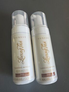 Purest Loving Tan Tanning Mousse - Dark (White Bottle)